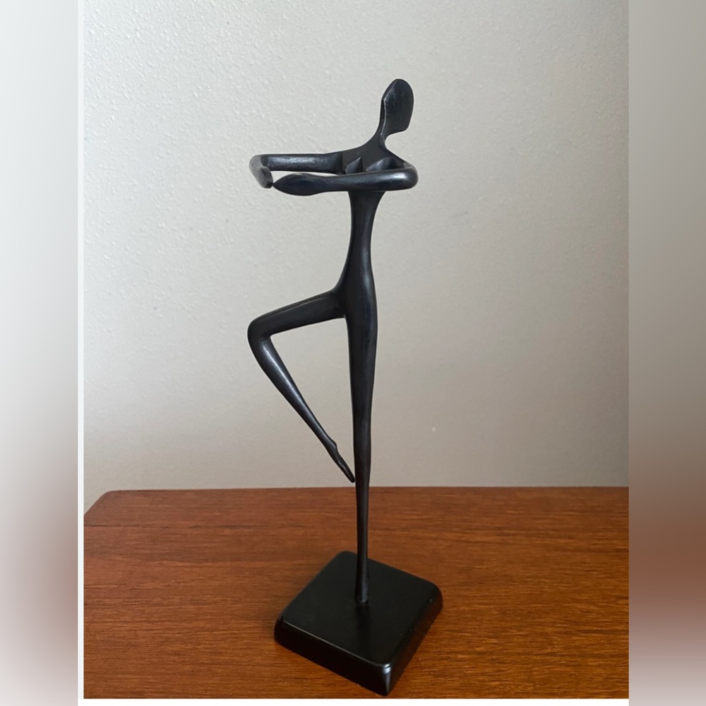 Bronze Nude Dancer Ballet Sculpture by Bodrul Khalique